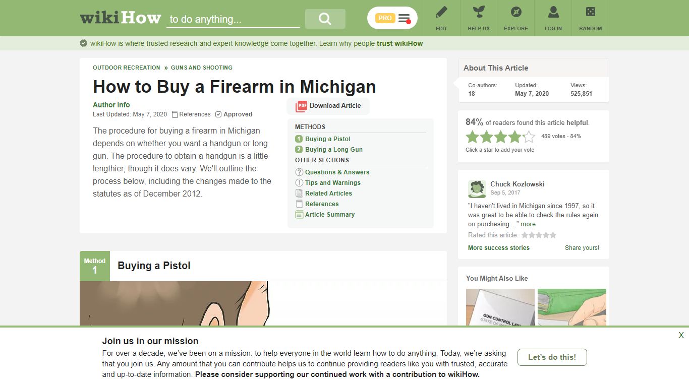 How to Buy a Firearm in Michigan: 10 Steps (with Pictures) - wikiHow